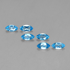 Achetez naturel ct bleue topaze gems, marquise, en provenance brésil chez gemselect. en stock, livraison internationale!