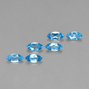 Achetez naturel ct bleue topaze gems, marquise, en provenance brésil chez gemselect. en stock, livraison internationale!