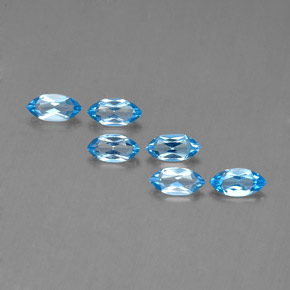 Achetez naturel 2,40ct bleue topaze gems, marquise, en provenance brésil chez gemselect. en stock, livraison internationale!