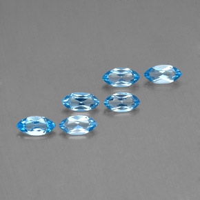 Achetez naturel 2,40ct bleue topaze gems, marquise, en provenance brésil chez gemselect. en stock, livraison internationale!