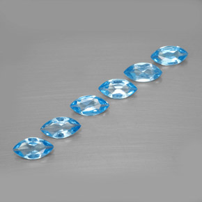 Achetez naturel 2,32ct bleue topaze gems, marquise, en provenance brésil chez gemselect. en stock, livraison internationale!