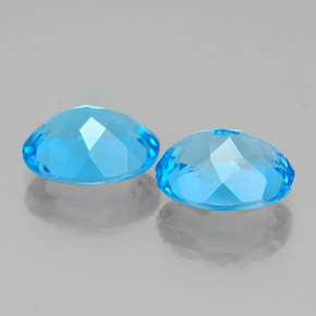 Achetez naturel ct bleue topaze gems, coupe ovale, en provenance brésil chez gemselect. en stock, livraison internationale!