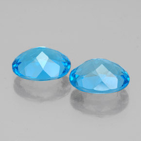 Achetez naturel ct bleue topaze gems, coupe ovale, en provenance brésil chez gemselect. en stock, livraison internationale!