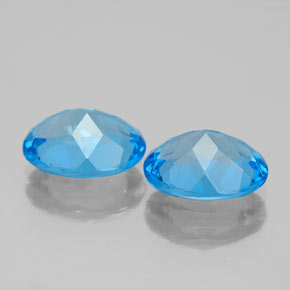Achetez naturel ct bleue topaze gems, coupe ovale, en provenance brésil chez gemselect. en stock, livraison internationale!