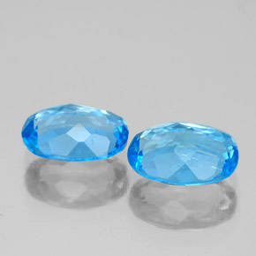 Achetez naturel ct bleue topaze gems, coupe ovale, en provenance brésil chez gemselect. en stock, livraison internationale!