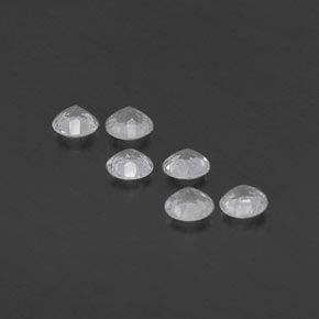 Achetez naturel ct blanc topaze gems, coupe roude, en provenance brésil chez gemselect. en stock, livraison internationale!