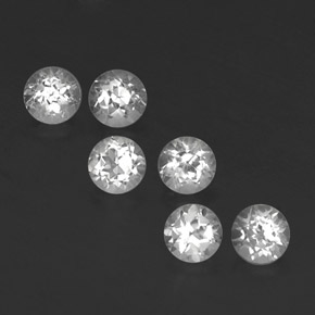 Achetez naturel ct blanc topaze gems, coupe roude, en provenance brésil chez gemselect. en stock, livraison internationale!
