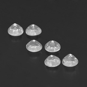 Achetez naturel ct blanc topaze gems, coupe roude, en provenance brésil chez gemselect. en stock, livraison internationale!