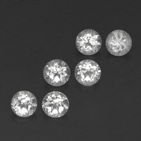 Achetez naturel ct blanc topaze gems, coupe roude, en provenance brésil chez gemselect. en stock, livraison internationale!