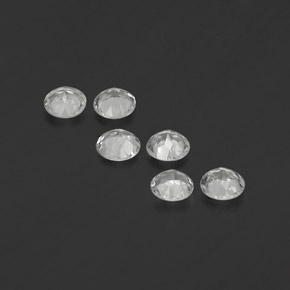 Achetez naturel ct blanc topaze gems, coupe roude, en provenance brésil chez gemselect. en stock, livraison internationale!