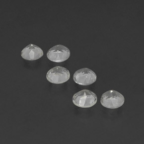 Achetez naturel ct blanc topaze gems, coupe roude, en provenance brésil chez gemselect. en stock, livraison internationale!