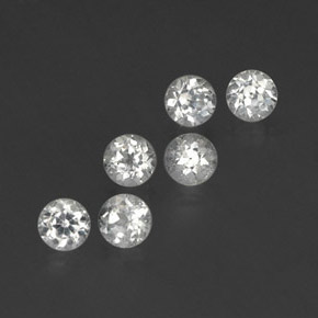 Achetez naturel ct blanc topaze gems, coupe roude, en provenance brésil chez gemselect. en stock, livraison internationale!