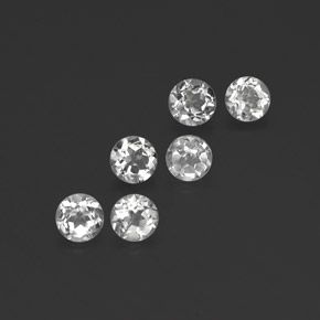 Achetez naturel ct blanc topaze gems, coupe roude, en provenance brésil chez gemselect. en stock, livraison internationale!