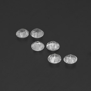 Achetez naturel ct blanc topaze gems, coupe roude, en provenance brésil chez gemselect. en stock, livraison internationale!