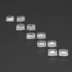 Achetez naturel ct blanc topaze gems, carré, en provenance brésil chez gemselect. en stock, livraison internationale!