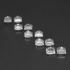 Achetez naturel 8,32ct blanc topaze gems, carré, en provenance brésil chez gemselect. en stock, livraison internationale!