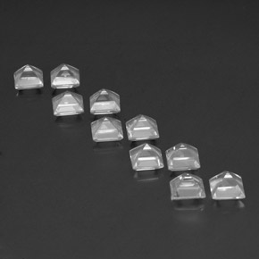 Achetez naturel 8,36ct blanc topaze gems, carré, en provenance brésil chez gemselect. en stock, livraison internationale!
