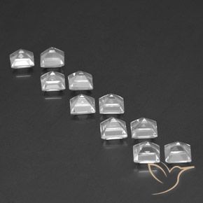 Shop natural 8.28ct Blanc Topaze gems, Carré, from Brésil at GemSelect. In stock, global shipping!
