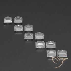 Shop natural 8.24ct Blanc Topaze gems, Carré, from Brésil at GemSelect. In stock, global shipping!
