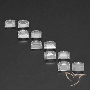 Shop natural 7.73ct Blanc Topaze gems, Carré, from Brésil at GemSelect. In stock, global shipping!