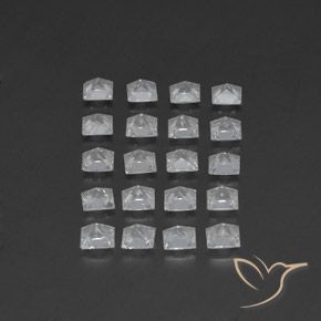 Shop natural 4.97ct Blanc Topaze gems, Carré, from Brésil at GemSelect. In stock, global shipping!
