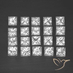 Shop natural 5.27ct Blanc Topaze gems, Carré, from Brésil at GemSelect. In stock, global shipping!