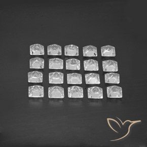 Shop natural 5.27ct Blanc Topaze gems, Carré, from Brésil at GemSelect. In stock, global shipping!