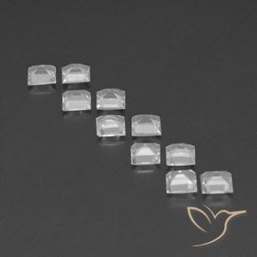 Shop natural 3.74ct Blanc Topaze gems, Carré, from Brésil at GemSelect. In stock, global shipping!