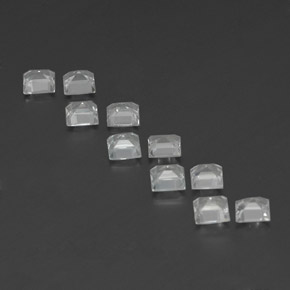 Achetez naturel ct blanc topaze gems, carré, en provenance brésil chez gemselect. en stock, livraison internationale!