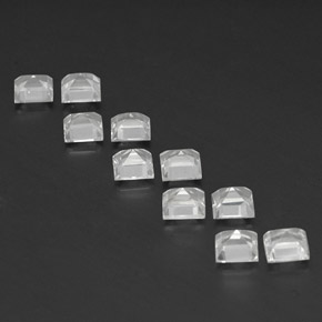 Achetez naturel ct blanc topaze gems, carré, en provenance brésil chez gemselect. en stock, livraison internationale!