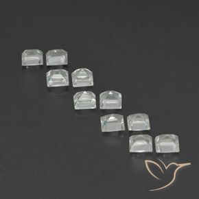 Shop natural 4.00ct Blanc chaud Topaze gems, Carré, from Brésil at GemSelect. In stock, global shipping!