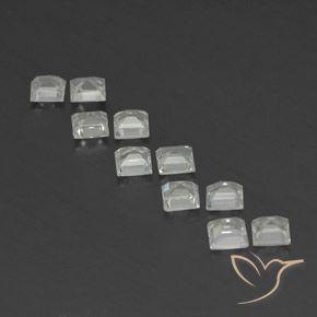Shop natural 4.28ct Blanc chaud Topaze gems, Carré, from Brésil at GemSelect. In stock, global shipping!