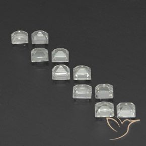 Shop natural 4.61ct Blanc chaud Topaze gems, Carré, from Brésil at GemSelect. In stock, global shipping!