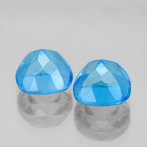 Achetez naturel ct bleue topaze gems, coupe coussin, en provenance brésil chez gemselect. en stock, livraison internationale!