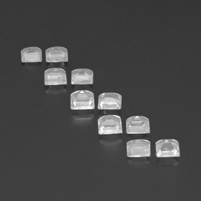 Achetez naturel 3,12ct blanc topaze gems, carré, en provenance brésil chez gemselect. en stock, livraison internationale!