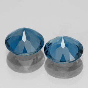 Achetez naturel ct bleue topaze gems, coupe roude, en provenance brésil chez gemselect. en stock, livraison internationale!