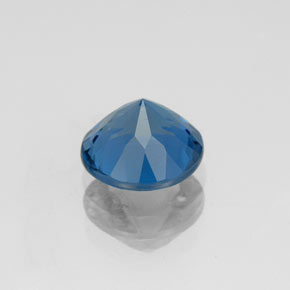 Topaze bleue naturelle coupe roude, 1,93 ct, VS