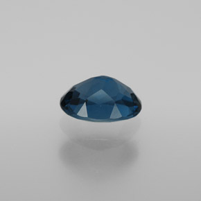 Topaze bleue naturelle coupe ovale, 2,00 ct, VVS