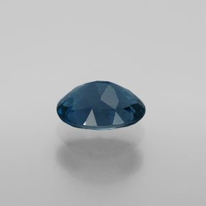 Topaze bleue naturelle coupe ovale, 2,28 ct, VS