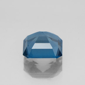 Topaze bleue naturelle taille émeraude, 2,70 ct, VS-SI