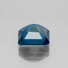 Topaze bleue naturelle taille émeraude, 2,62 ct, VS