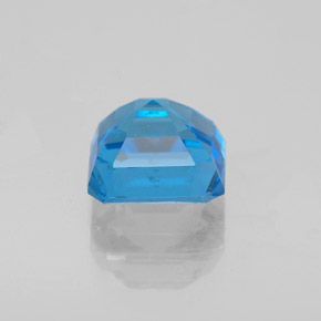 Topaze bleue naturelle taille émeraude, 2,23 ct, VS