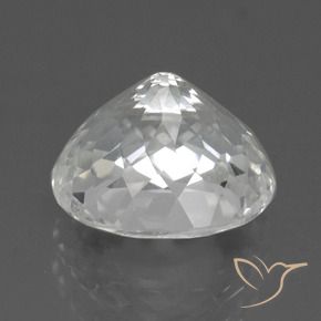 Topaze Blanc naturelle ovale, 3.71 ct, VVS-VS