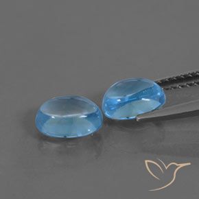 Shop natural 2.31ct Bleu Suisse Topaze gems, ovale, from Brésil at GemSelect. In stock, global shipping!