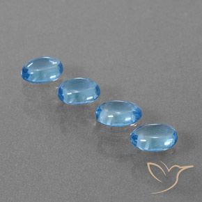 Shop natural 4.04ct Bleu Suisse Topaze gems, ovale, from Brésil at GemSelect. In stock, global shipping!
