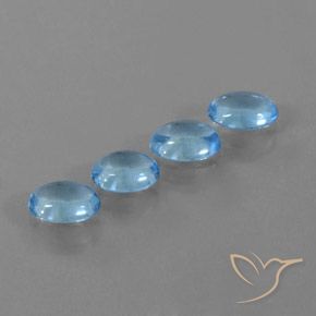 Shop natural 3.57ct Bleu Suisse Topaze gems, ovale, from Brésil at GemSelect. In stock, global shipping!