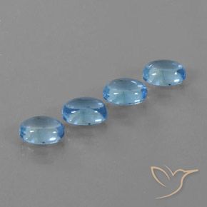 Shop natural 4.65ct Bleu Suisse Topaze gems, ovale, from Brésil at GemSelect. In stock, global shipping!