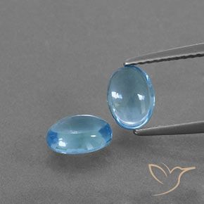 Achetez naturel 1,89ct bleu suisse topaze gems, coupe ovale, en provenance brésil chez gemselect. en stock, livraison internationale!