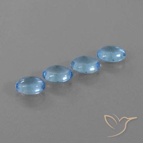 Shop natural 4.01ct Bleu Suisse Topaze gems, ovale, from Brésil at GemSelect. In stock, global shipping!