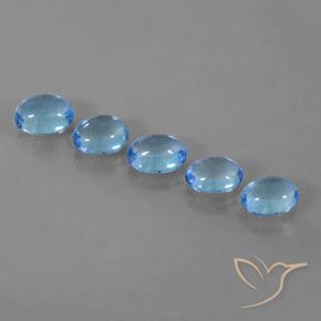 Shop natural 5.58ct Bleu Suisse Topaze gems, ovale, from Brésil at GemSelect. In stock, global shipping!